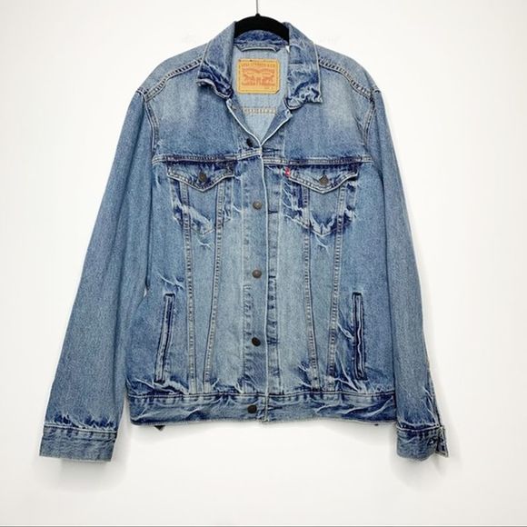 Levi's Other - Levi's Men's Jean Jacket Trucker Size Large